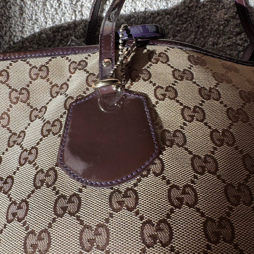 Gucci Signature-Purple Interior Bag - Picture 7 of 16